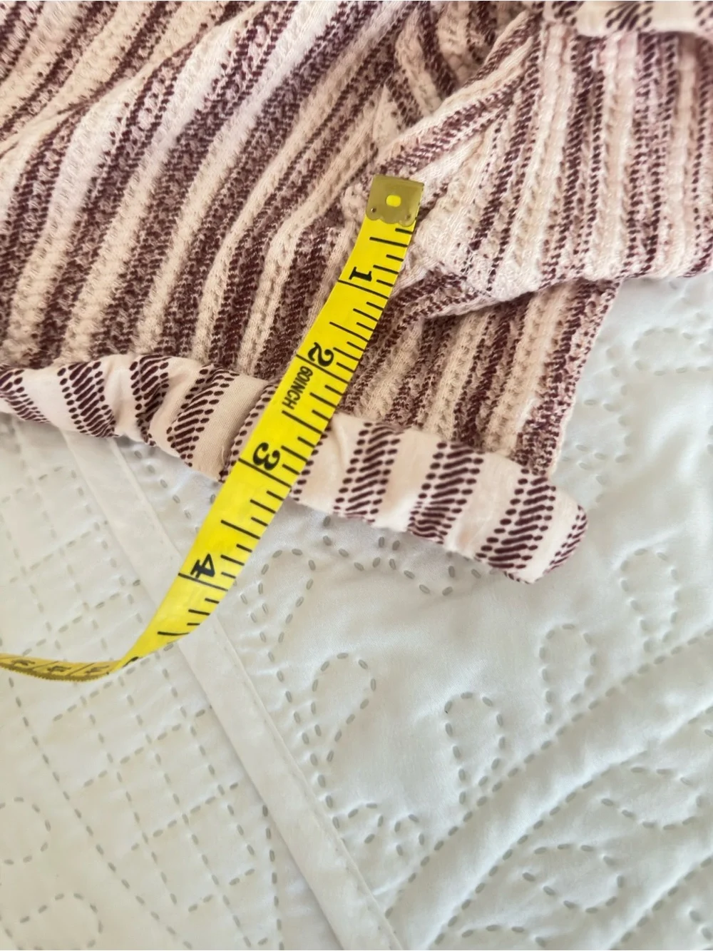 Free People stripe shorts